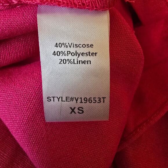 Tuckernuck Pomander Place Florencia One Shoulder Ruffle Linen Blend Midi Dress - Picture 6 of 11